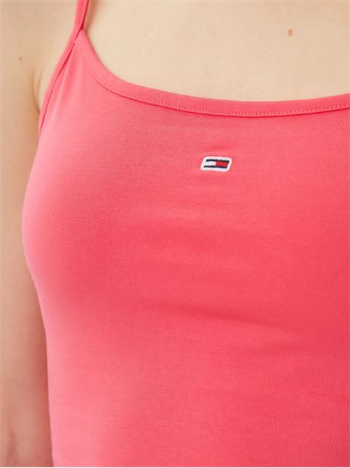 Top fucsia in cotone Tommy Jeans | DW0DW20675XI2